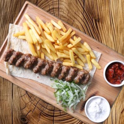 Հավի քաբաբ ֆրիով