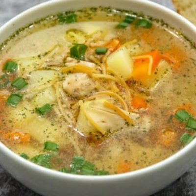 Հավով ապուր